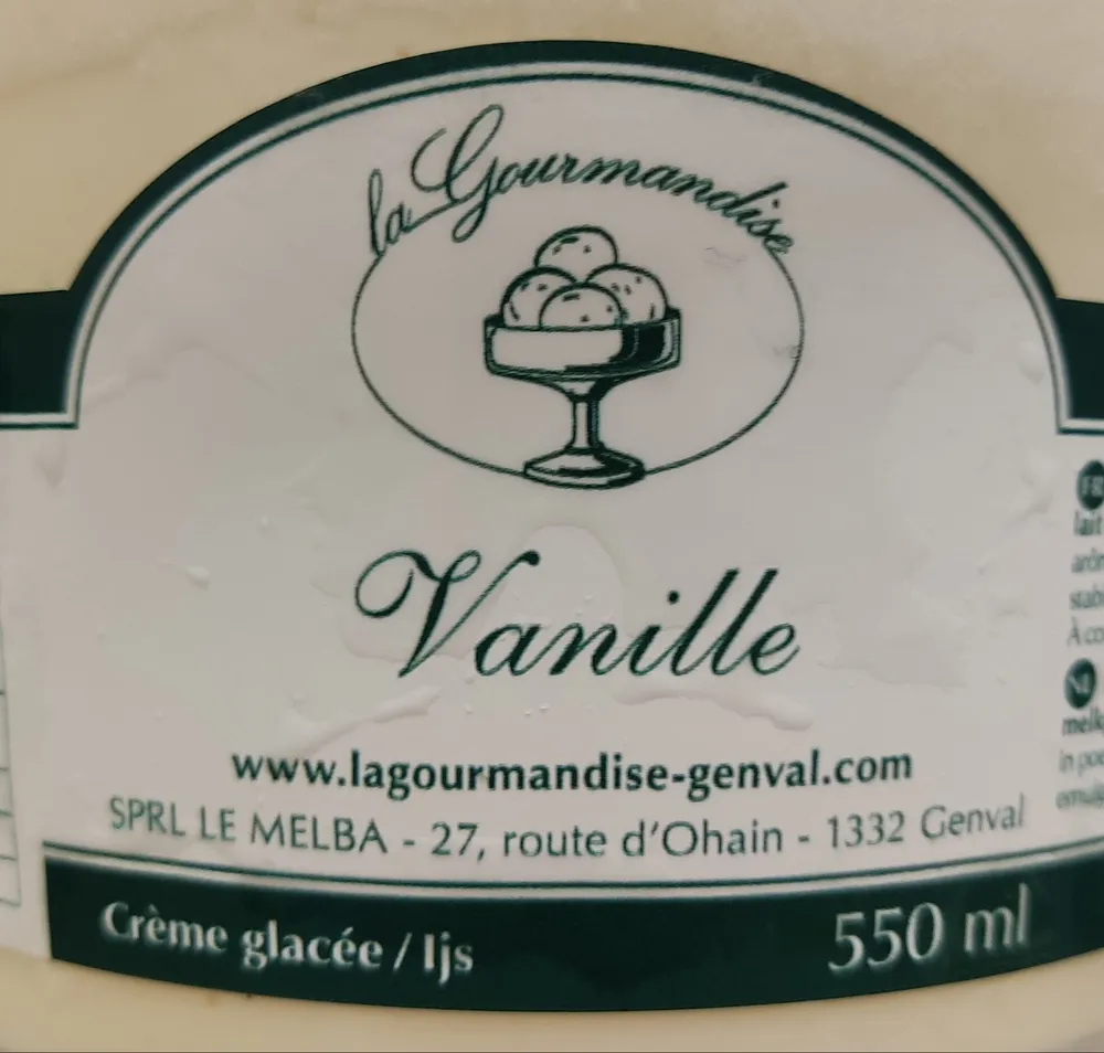 Glace vanille