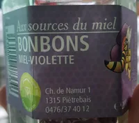 Bonbon miel violette