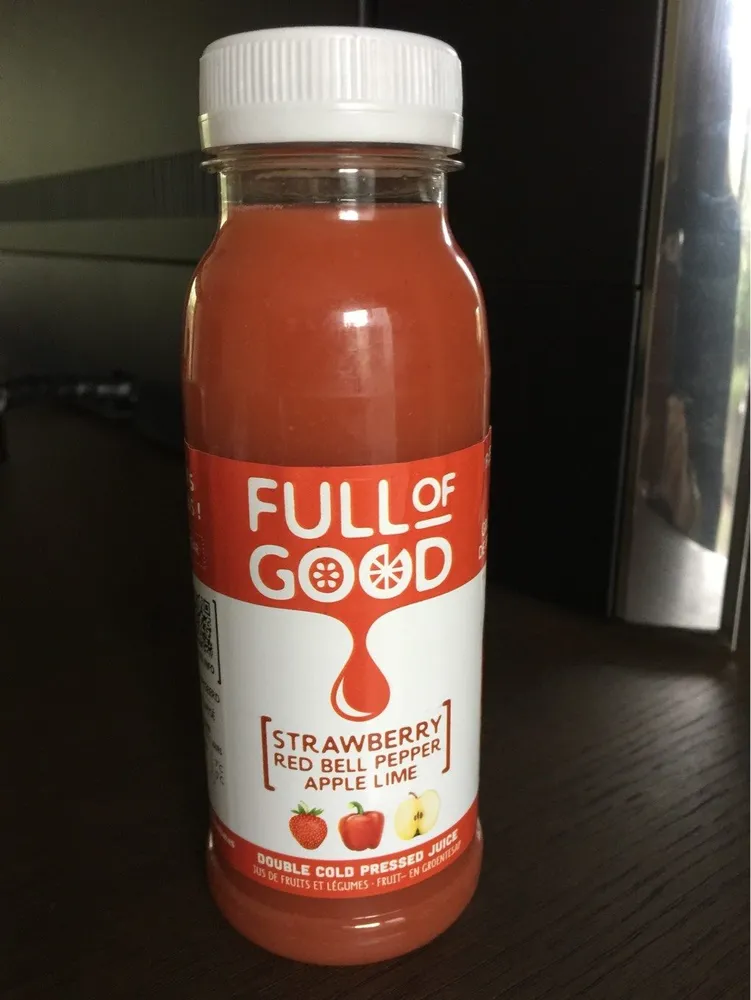 Strawberry Red bell pepper Apple Lime