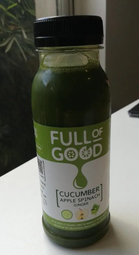 Cucumber apple spinach ginger