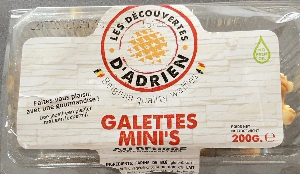 Galettes mini’s