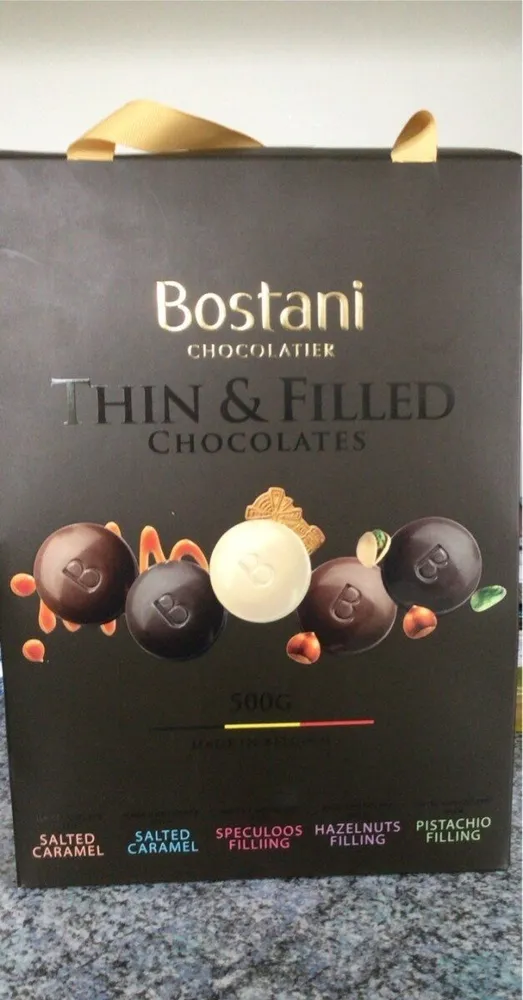 Thin & filled chocolates