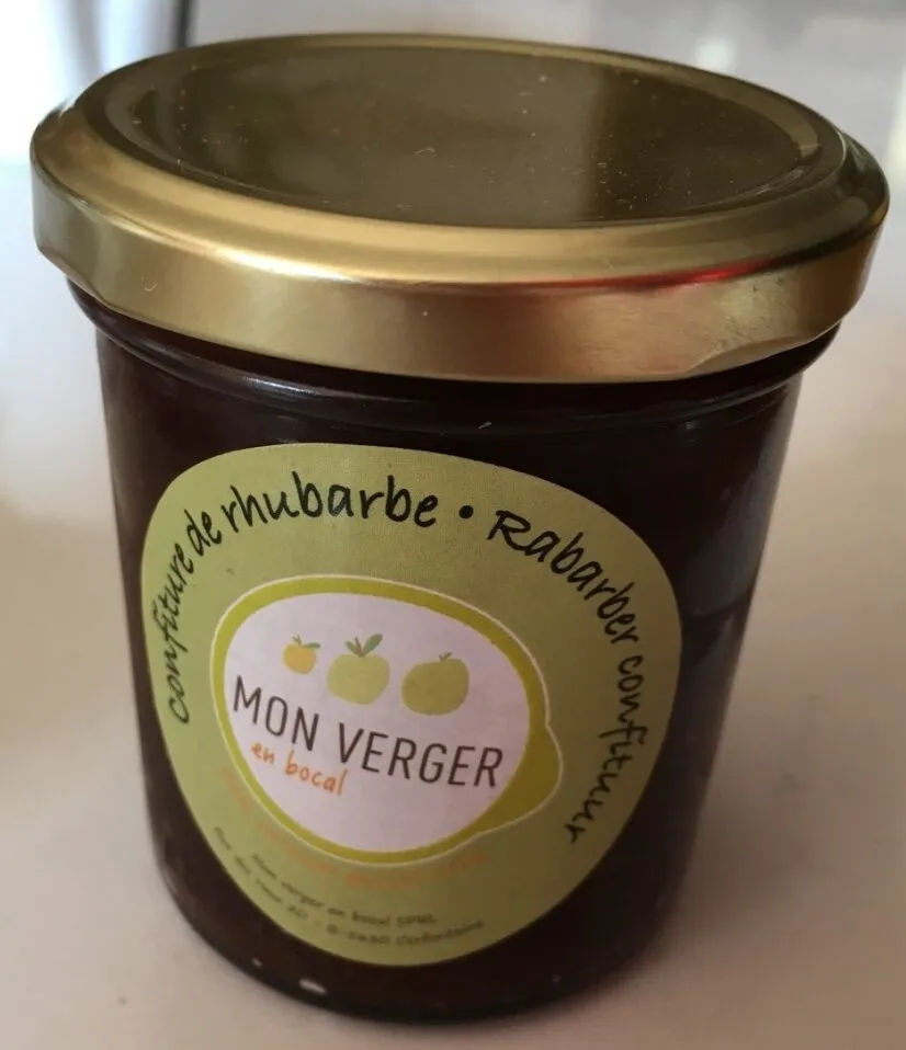 Confiture de rhubarbe