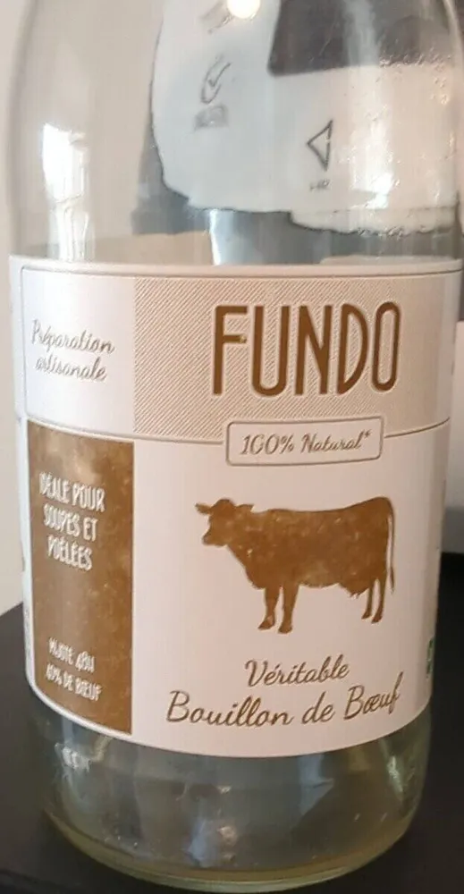 Véritable bouillon de bœuf