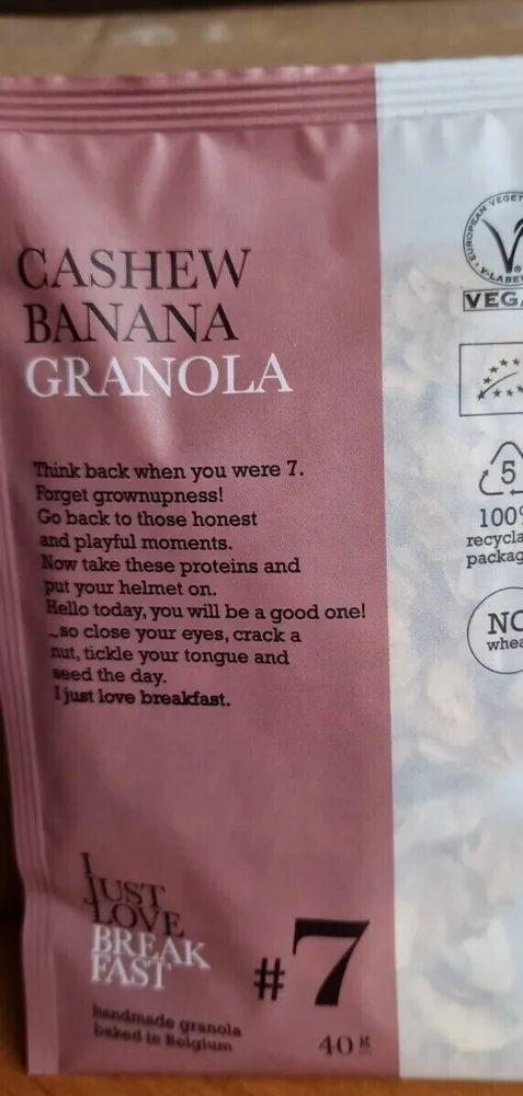 Casher banane granola