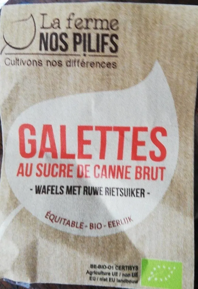 Galettes au sucre de canne brut