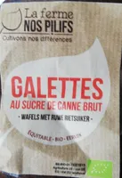Galettes au sucre de canne brut