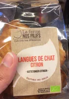 Langue de chat citron