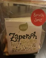 Zaperooh crackers huile d'olive et fleur de sel