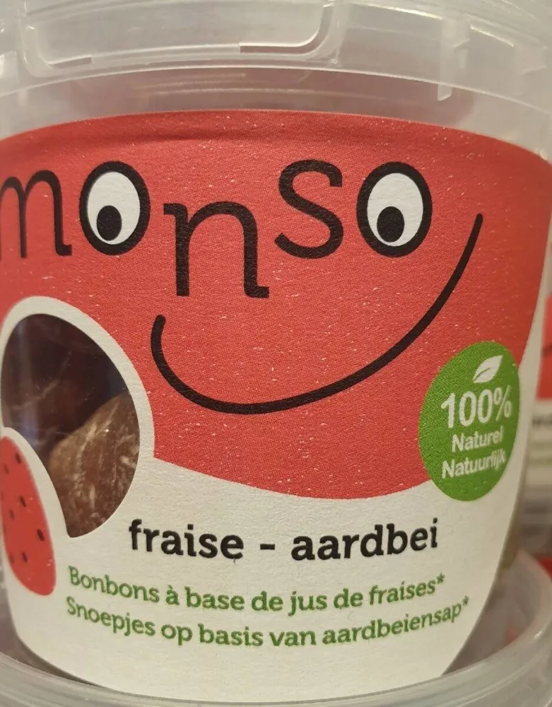 Bonbons fraise