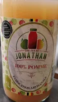 Les jus de Jonathan 100%pomme