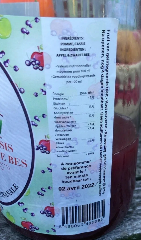 Jus de fruit