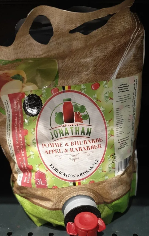 Jus de Pomme et Rhubarde