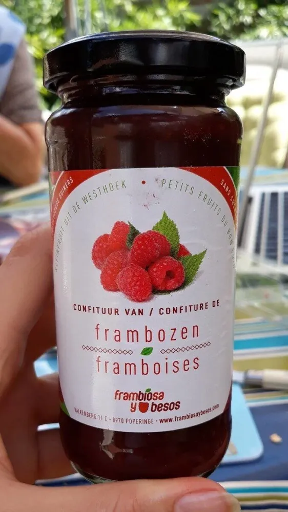 Confiture de framboises