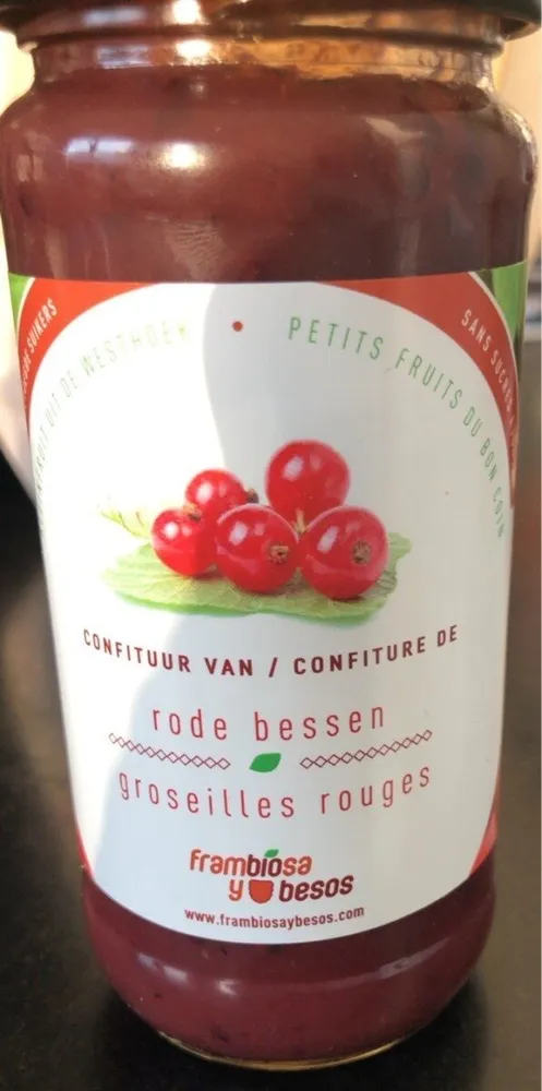 Confiture groseilles rouges