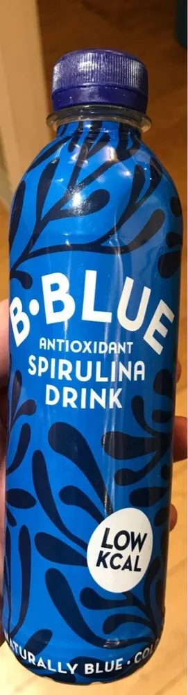 B-blue antioxidant spirulina water