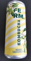 Kombucha ginger lemongrass