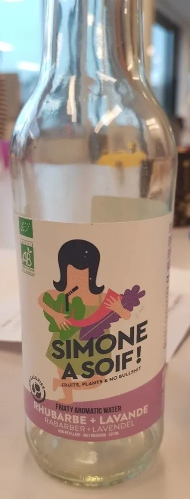 Simone a soif! Rhubarbe Lavande