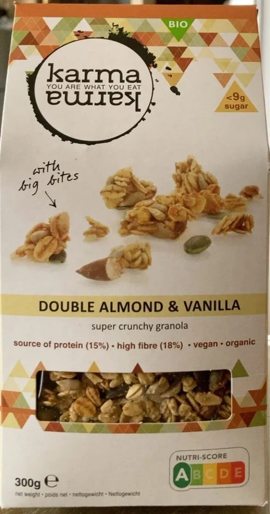 Double almond & vanilla