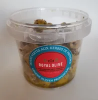 Olives vertes aux herbes de Provence