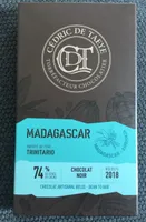 Chocolat Noir Madagscar