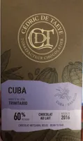 Chocolat au lait 60% Cuba
