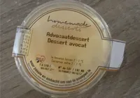 Dessert avocat