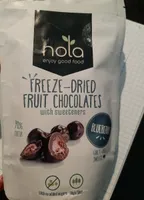 Freeze-dried fruit chocolates