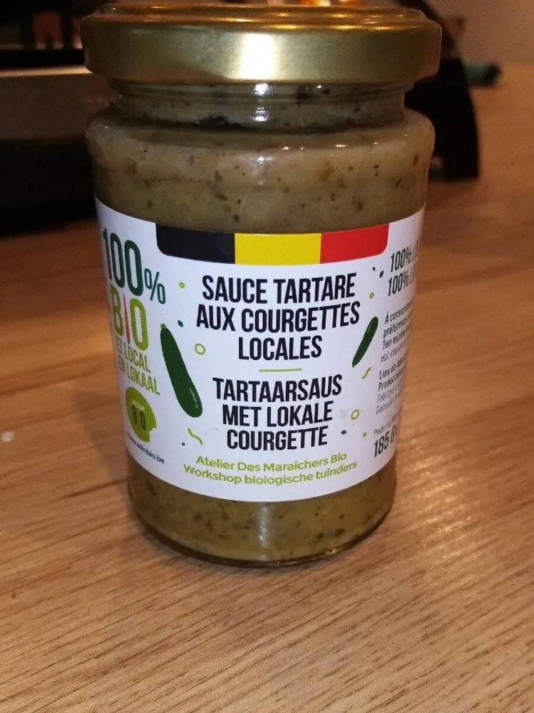Sauce tartare aux courgettes locales
