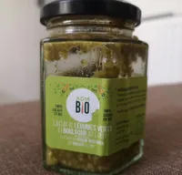 Caviar de légumes verts et boulgour au curry