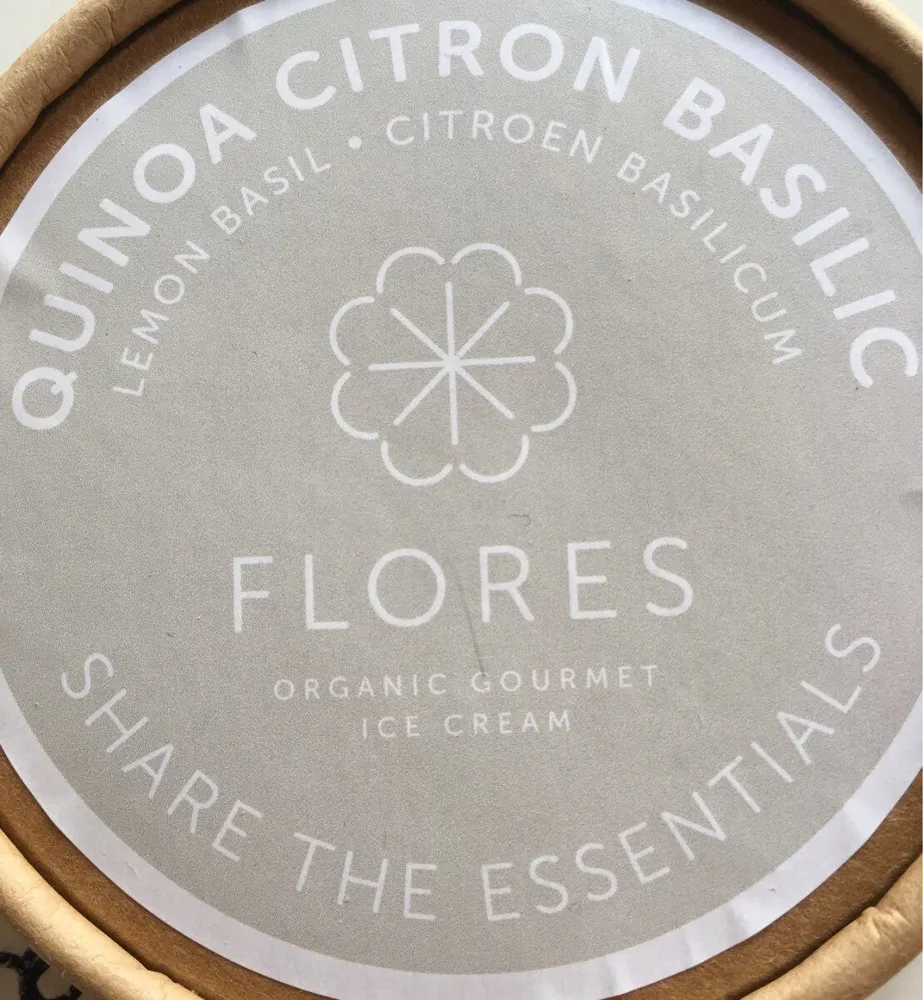 Flores Glace citron basilic quinoa