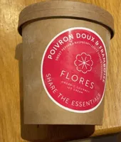 Flores Organic Ice Cream Poivron Doux Framboise