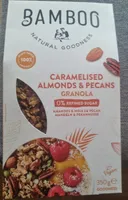 Caramelised almonds & pecans granola