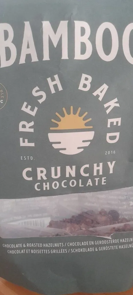 Bamboo crunchy chocolate