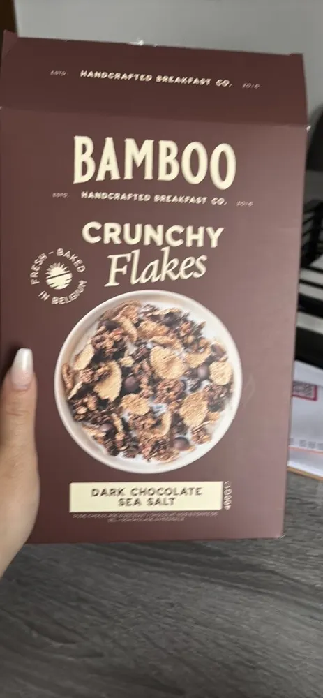 Crunchy flakes dark chocolate