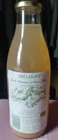 Jus de pommes poires bio