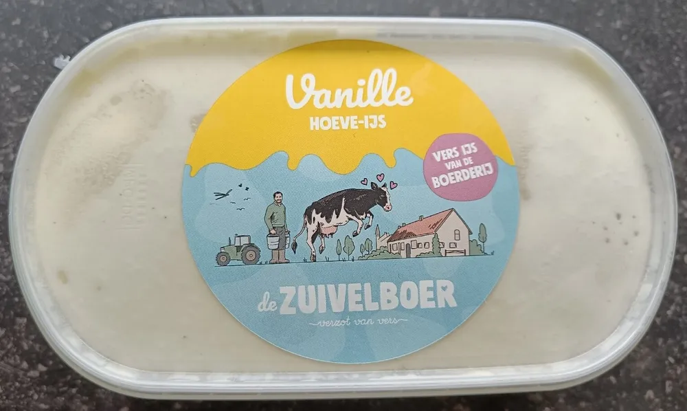 Vanille Hoeve-ijs