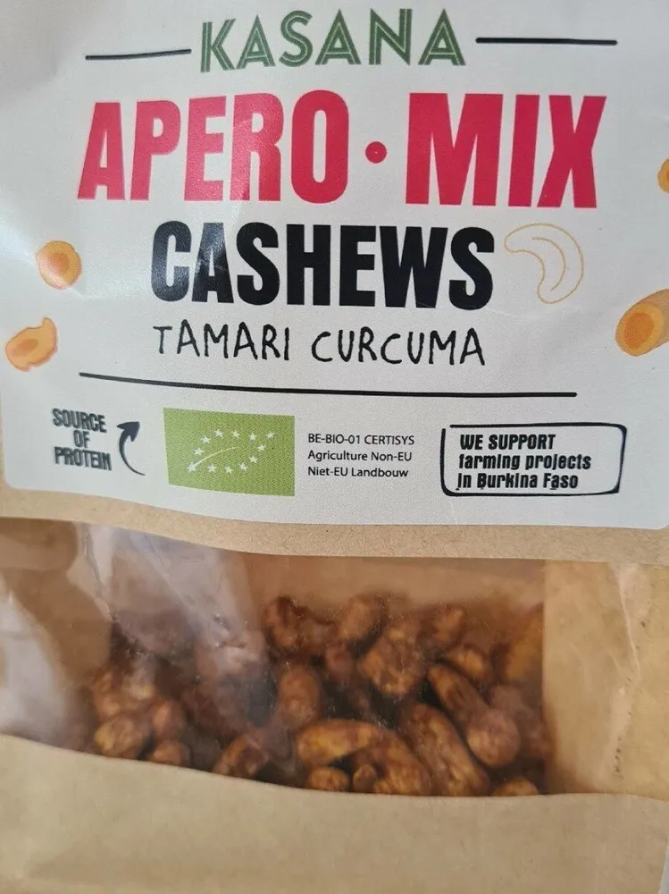 Apero-Mix Cashews Tamari Curcuma