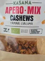 Apero-Mix Cashews Tamari Curcuma