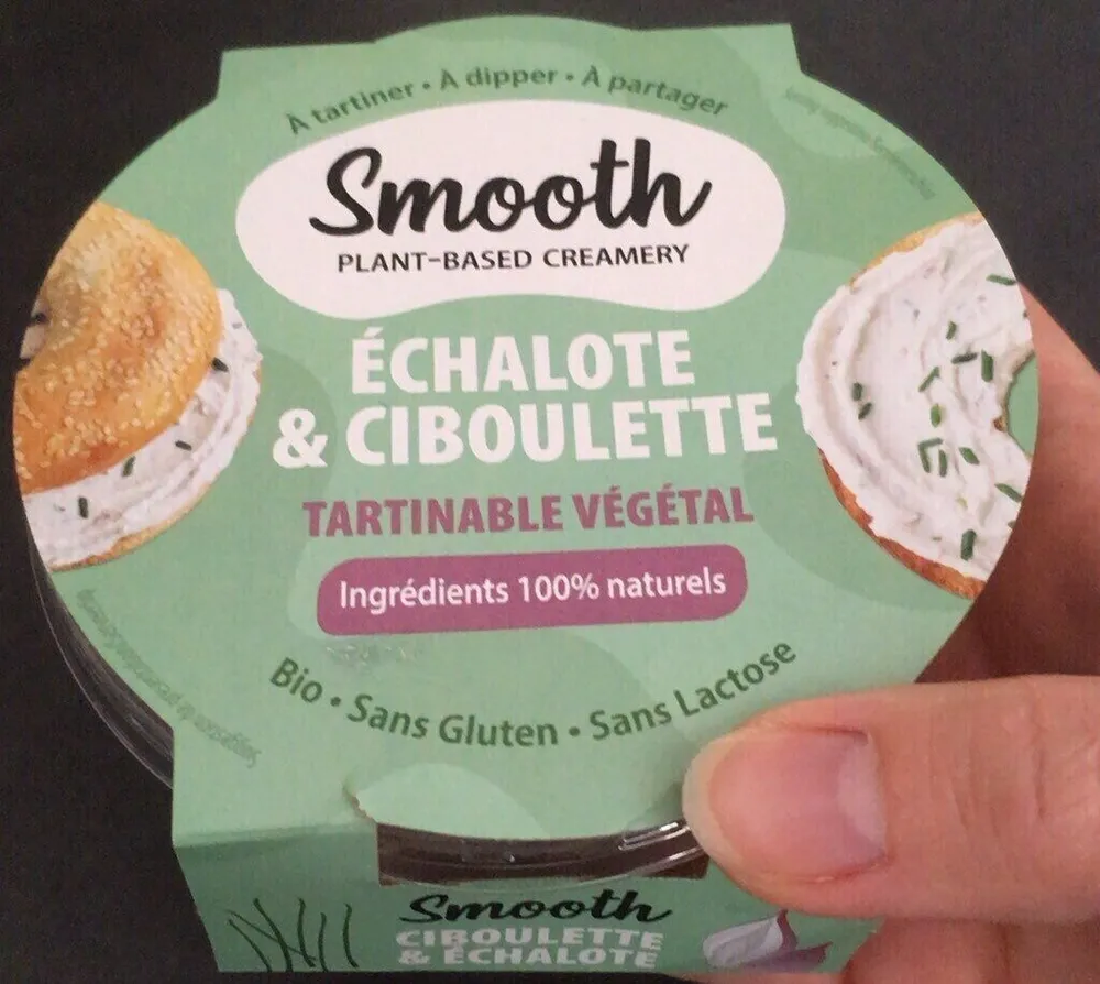 Tartinable végétal Echalote Ciboulette