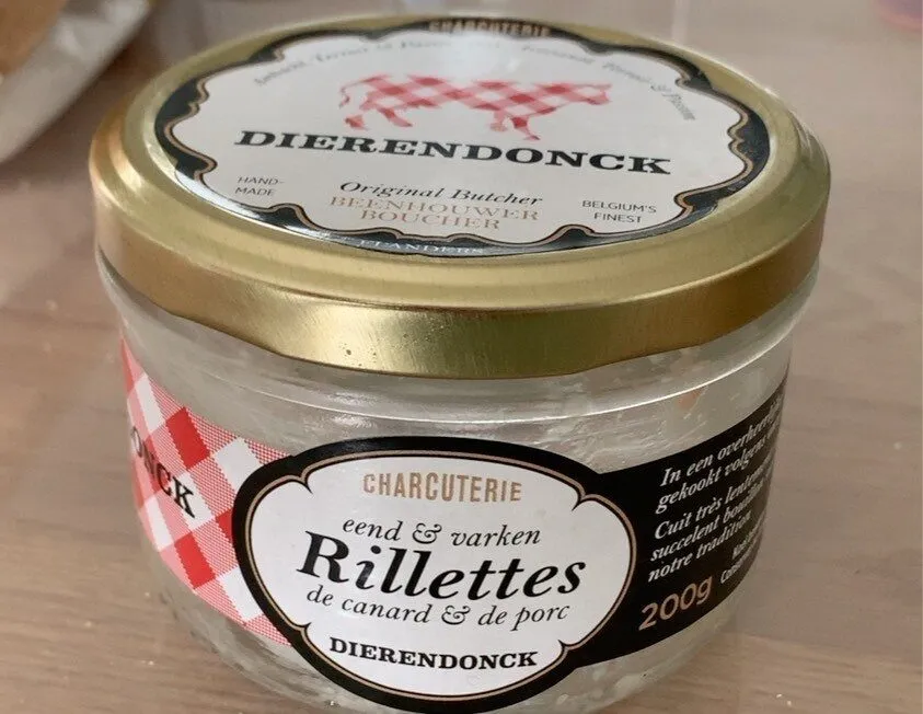 Rillettes de canard & de porc
