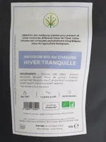 Infusion bio au chanvre Hiver Tranquille