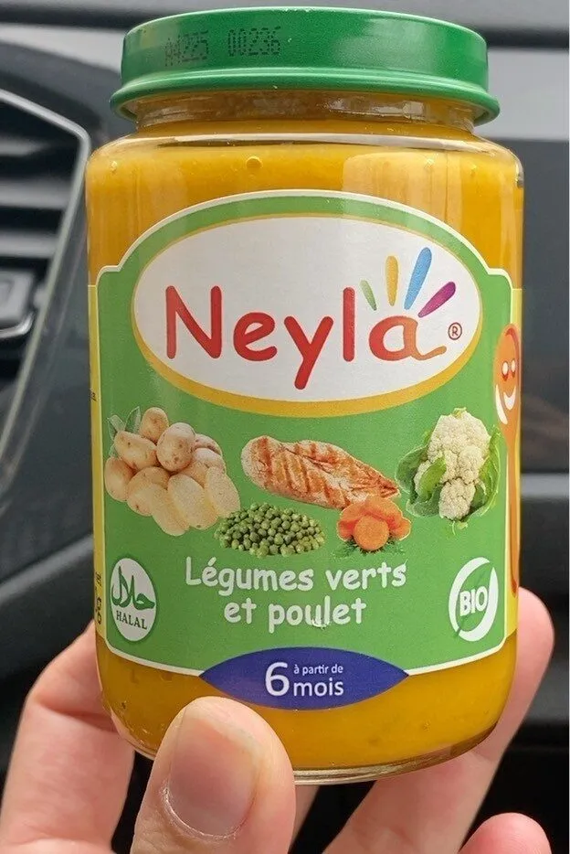 Legumes vert et poulet