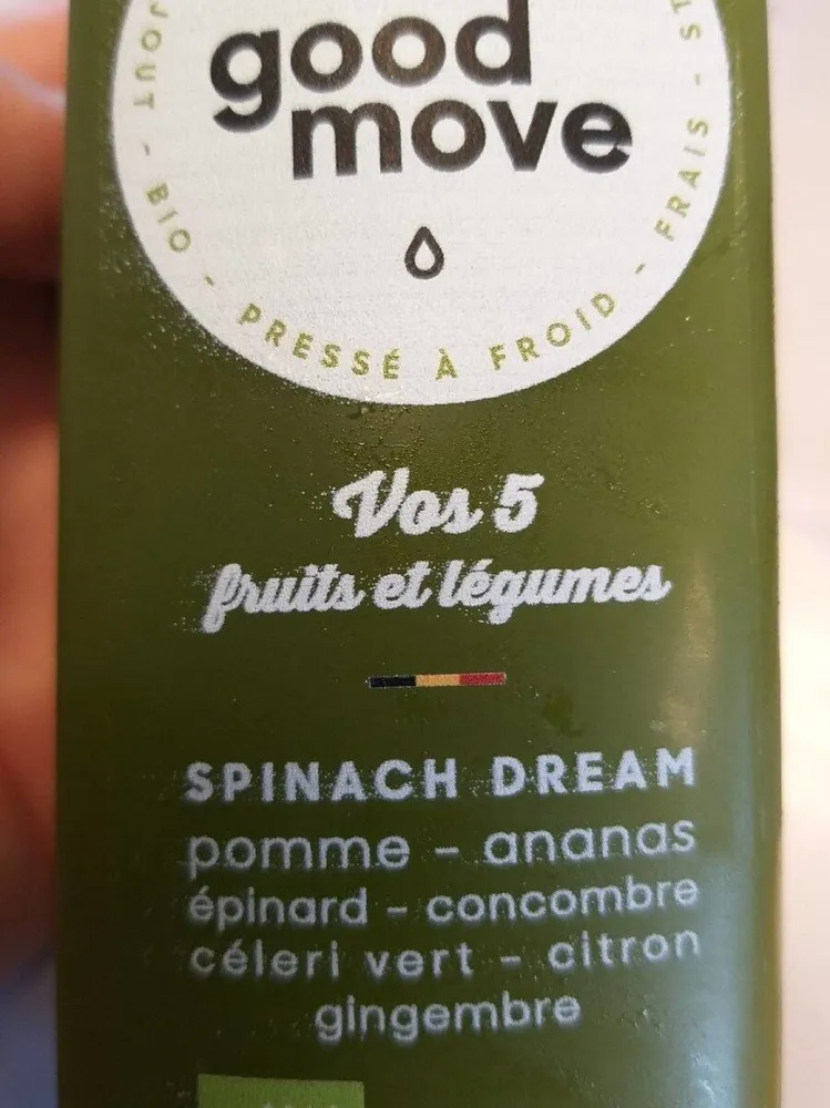 Boisson  Spinach Dream