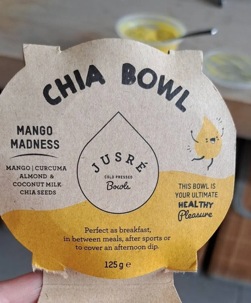 Chia bowl mango madness