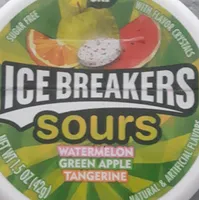 Ice breakers sours watermelon green apple tangerine