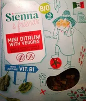 Mini Ditalini with veggies
