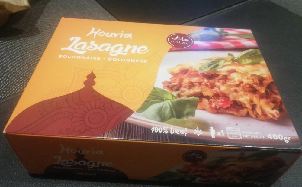 Lasagne Bolognaise 100% boeuf