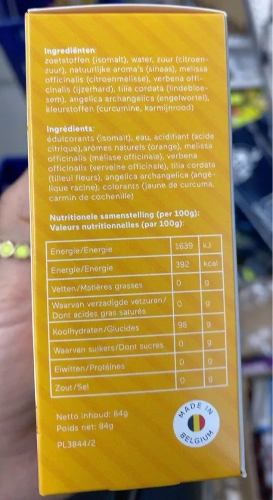 Natural lollies