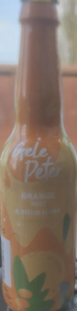 Orange juice-BITTER LEMON
